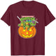 Teenage Mutant Ninja Turtles Group Shot Pumpkin T-Shirt - T-Shirt | Maroon