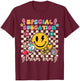 Ese Dream Team Exceptional Education Sped Ed Special Teacher T-Shirt - T-Shirt | Maroon