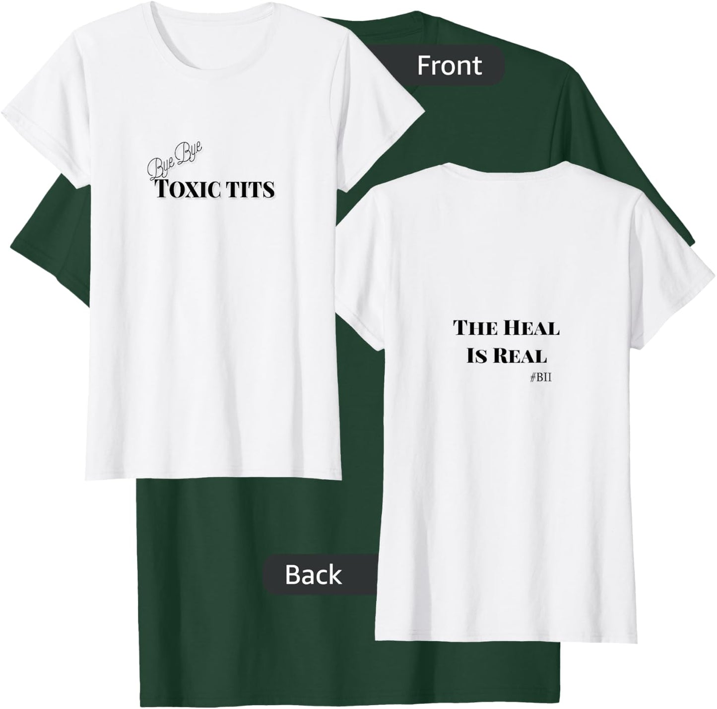 Breast Implant Illness Awareness Explant Warrior T-Shirt - T-Shirt | Forest