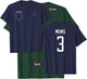 Samantha Mewis: Name & Number on Back - USWNT Soccer T-Shirt - T-Shirt | Forest