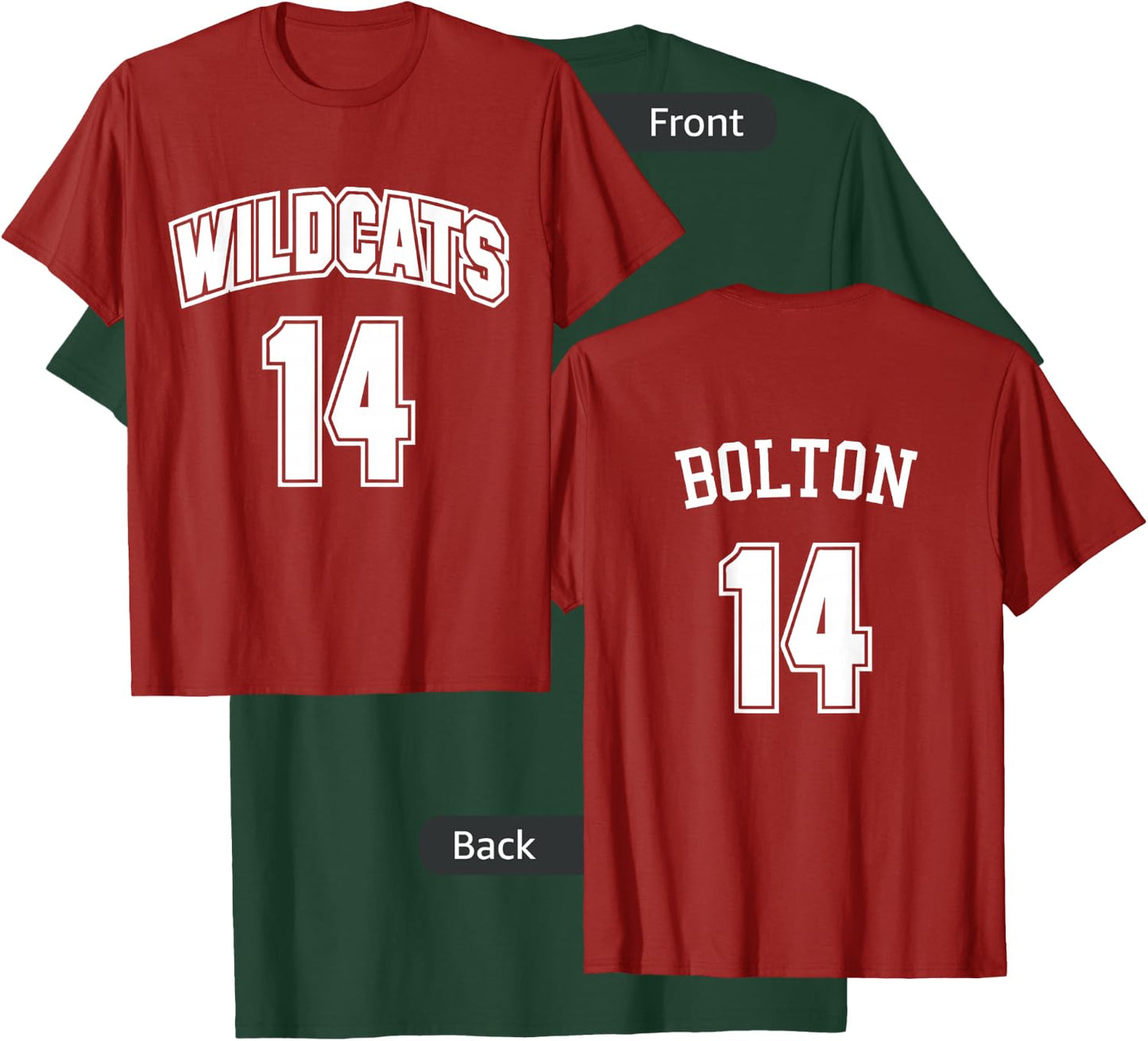 Wildcats 14 Bolton T-Shirt - T-Shirt | Forest
