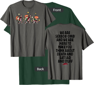 Scott Pilgrim Vs. The World Sexbob-Omb Scott Front & Back T-Shirt - T-Shirt | Forest