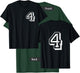 Front and Back number 4 Jersey My Favorite Player #4 T-Shirt - T-Shirt | Forest