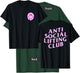 Anti Social Lifting Club - Front and Back T-Shirt - T-Shirt | Forest
