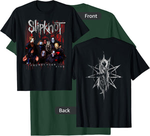 Slipknot Official We Are Not Your Kind Red Group T-Shirt - T-Shirt | Forest