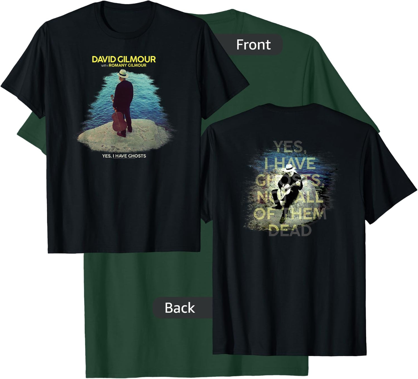 David Gilmour Yes I Have Ghosts T-Shirt - T-Shirt | Forest