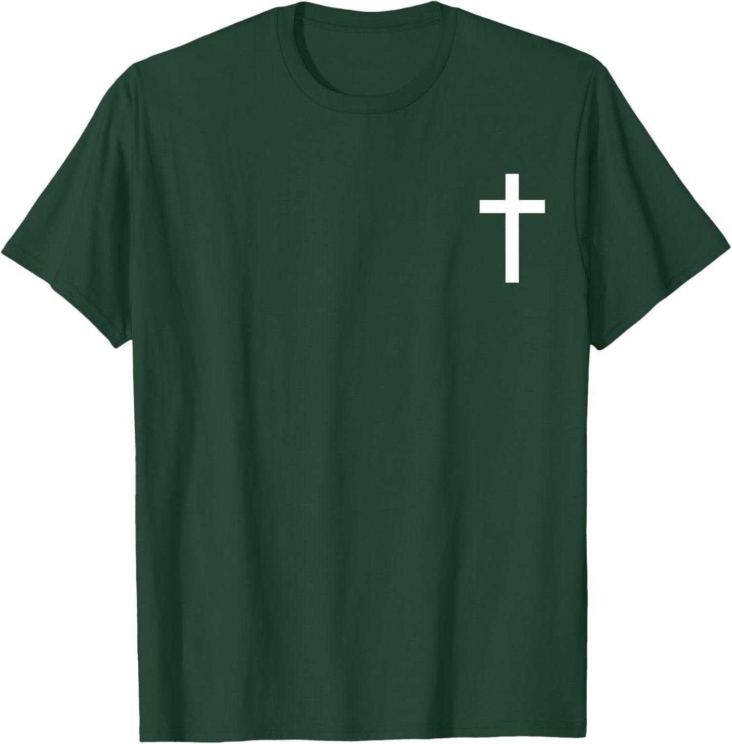 Christian Cross Jesus Christ Cross Christians Men Women T-Shirt - T-Shirt | Forest