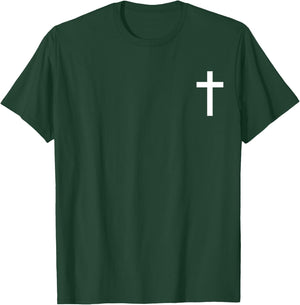 Christian Cross Jesus Christ Cross Christians Men Women T-Shirt - T-Shirt | Forest