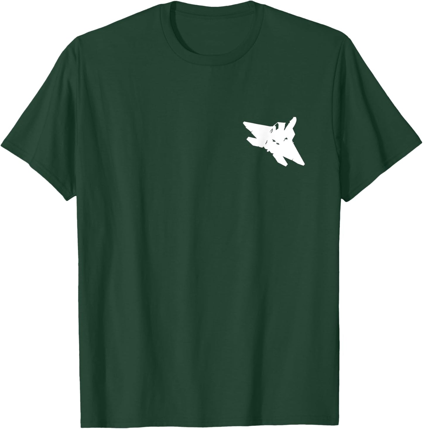 F-22 Raptor Military Fast Jet Aviation Aircraft T-Shirt - T-Shirt | Forest