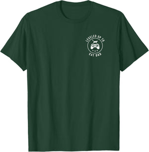 Gift New Cat Dad Gamer / Cat Dad Gamer T-Shirt - T-Shirt | Forest