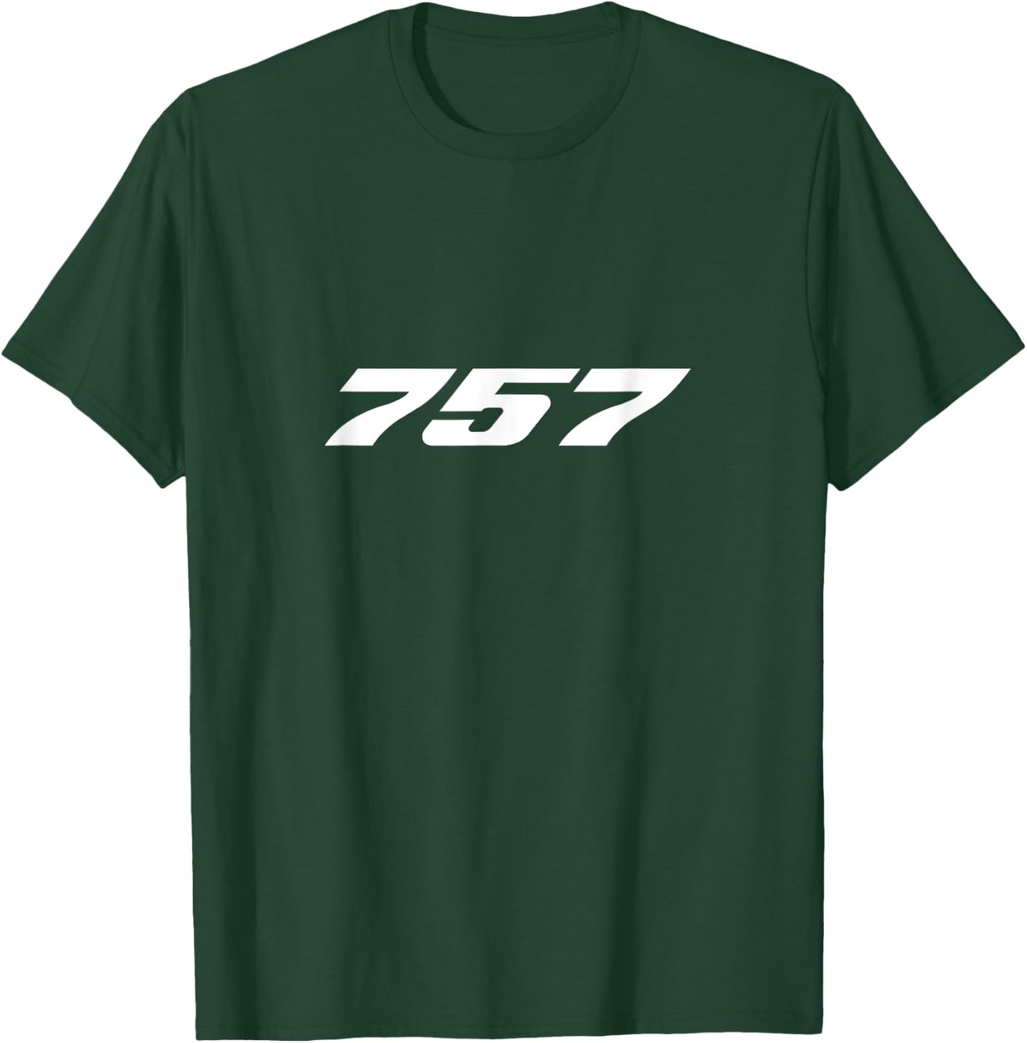 757 Airliner Plane For Avgeeks T-Shirt - T-Shirt | Forest