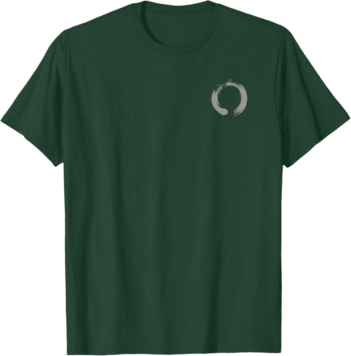 Japanese Calligraphy Zen Symbol Yoga T-Shirt - T-Shirt | Forest