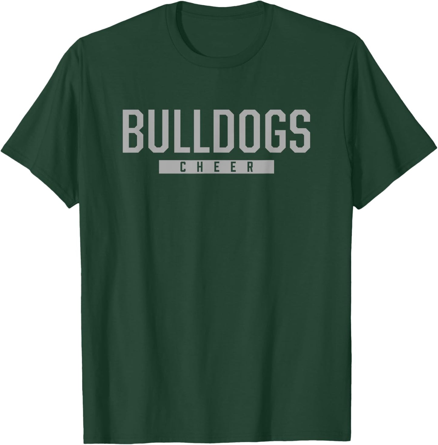 Cooper Bulldogs Cheer HS T-Shirt - T-Shirt | Forest