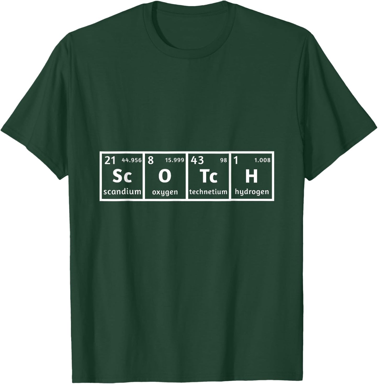 Funny Scotch single malt Chemistry islay T-Shirt - T-Shirt | Forest