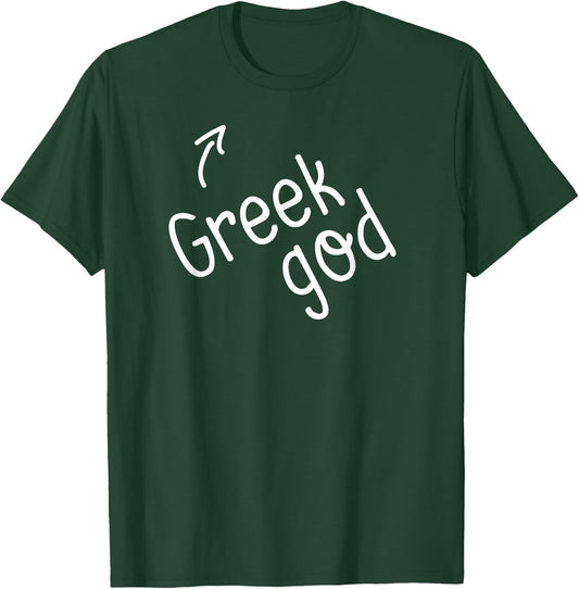 Greek God Halloween Costume Greek Mythology Lover Men Boys T-Shirt - T-Shirt | Forest