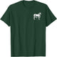 Cow Farmer Breeder - Monochromatic Brahman Cattle T-Shirt - T-Shirt | Forest
