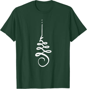 Unalome Spiral T-Shirt - T-Shirt | Forest