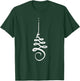 Unalome Spiral T-Shirt - T-Shirt | Forest