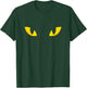 Cat Eyes - Black Cat Women & Kids Funny Cat T-Shirt - T-Shirt | Forest