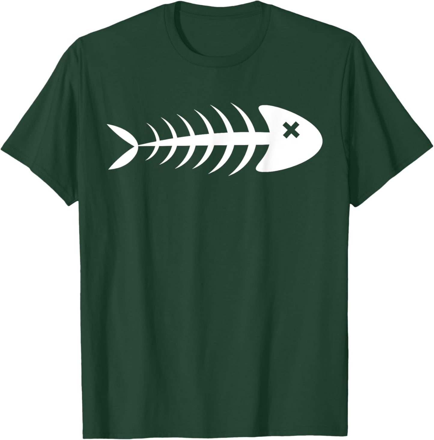 Dead Fish | Fish Bones | Fish Tops T-Shirt - T-Shirt | Forest