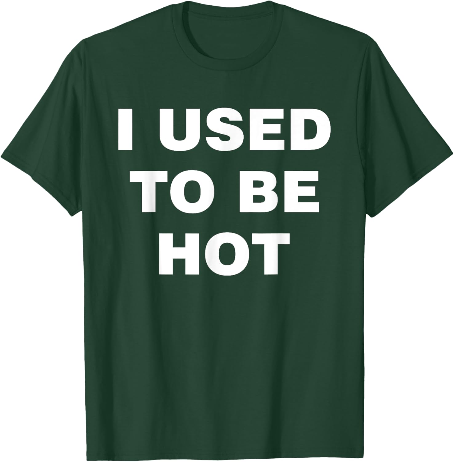 I Used To Be Hot Funny Saying Humor Sarcastic T-Shirt - T-Shirt | Forest