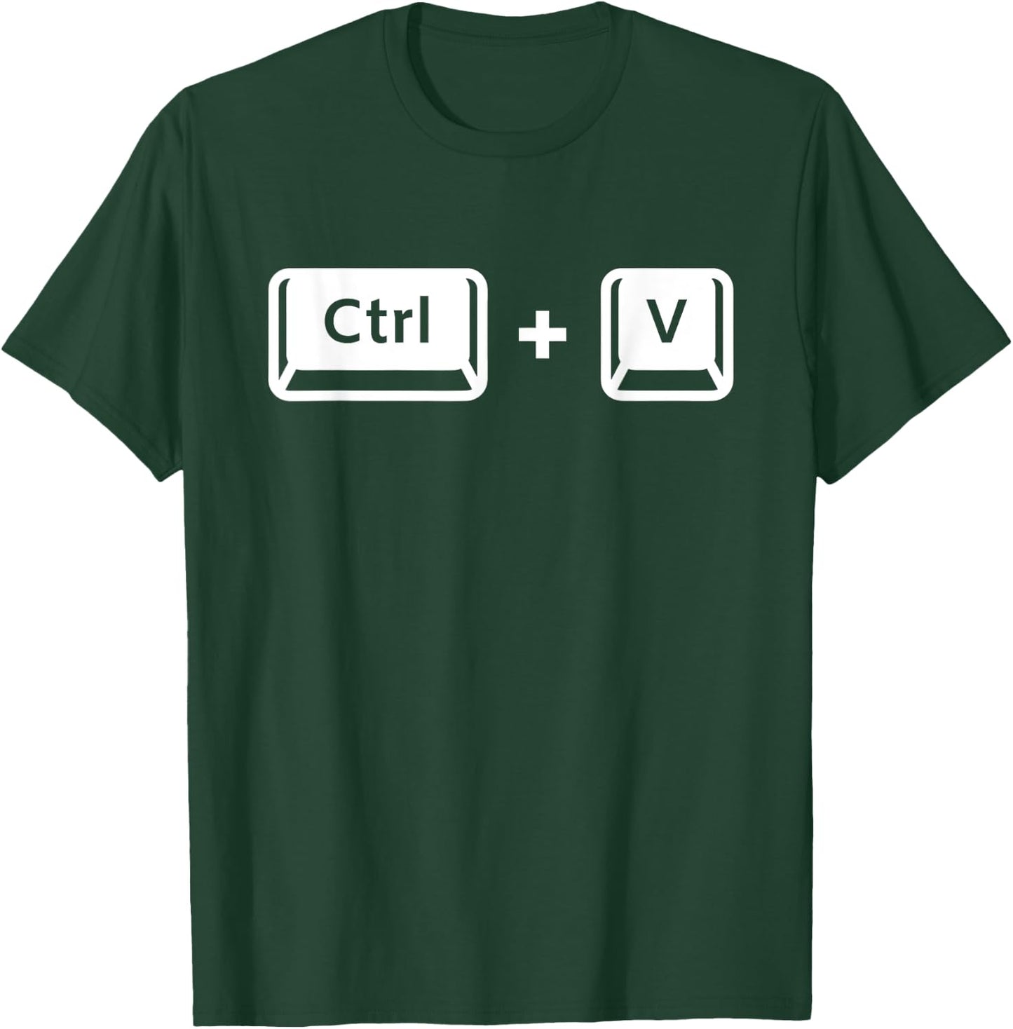 Fathers Day - Ctrl C & Ctrl V Dad & Baby Matching New Dad T-Shirt - T-Shirt | Forest