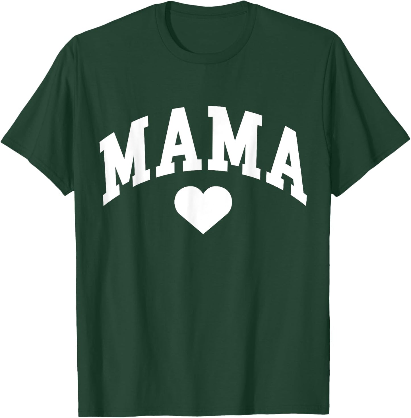 Mama Mom Heart Mothers Day T-Shirt - T-Shirt | Forest