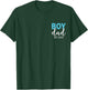Boy Dad Est 2025 Newborn Daddy Father Baby Boy Son Dad To Be T-Shirt - T-Shirt | Forest