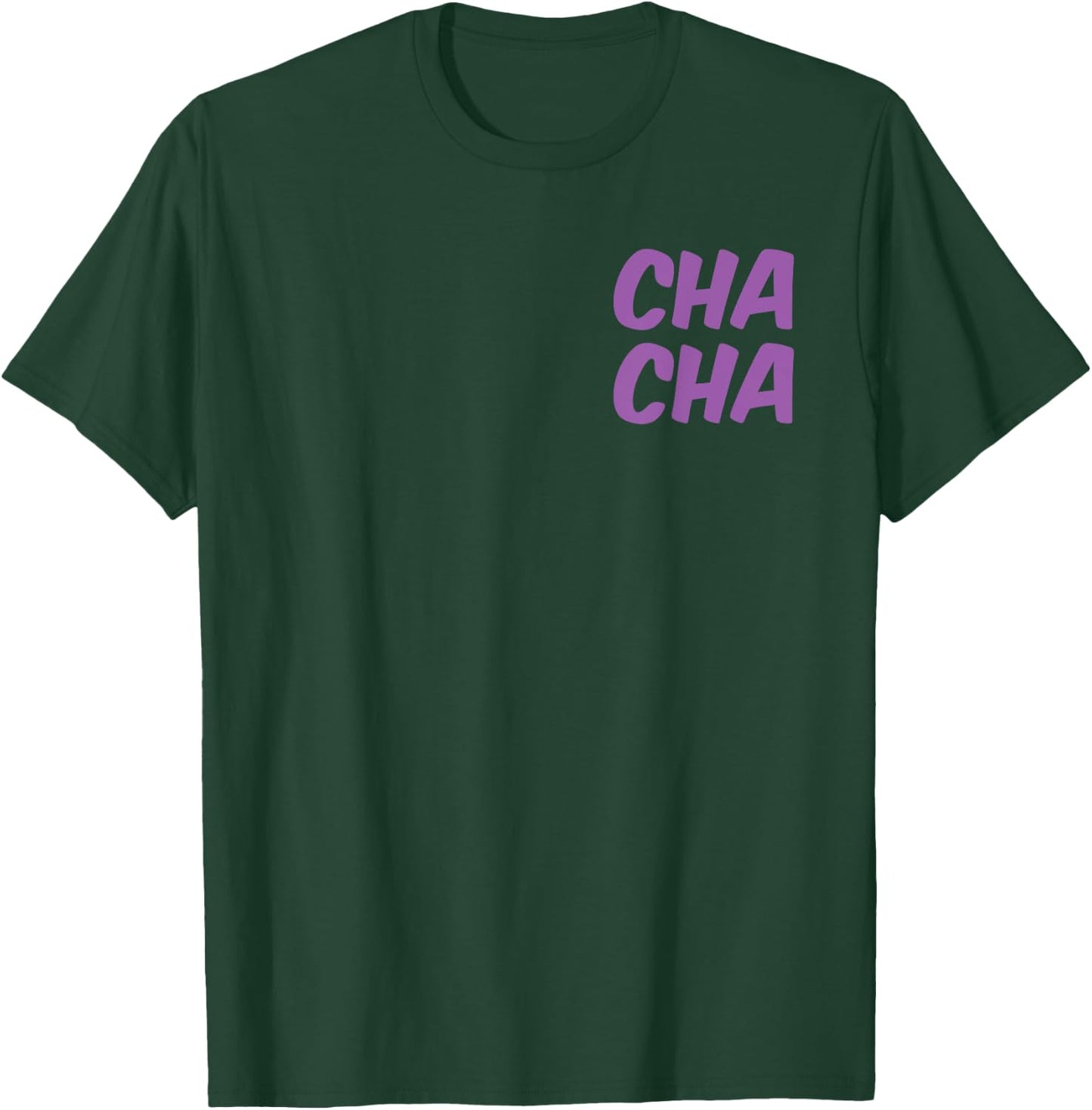 Cha Smooth Meme Front & Back T-Shirt - T-Shirt | Forest