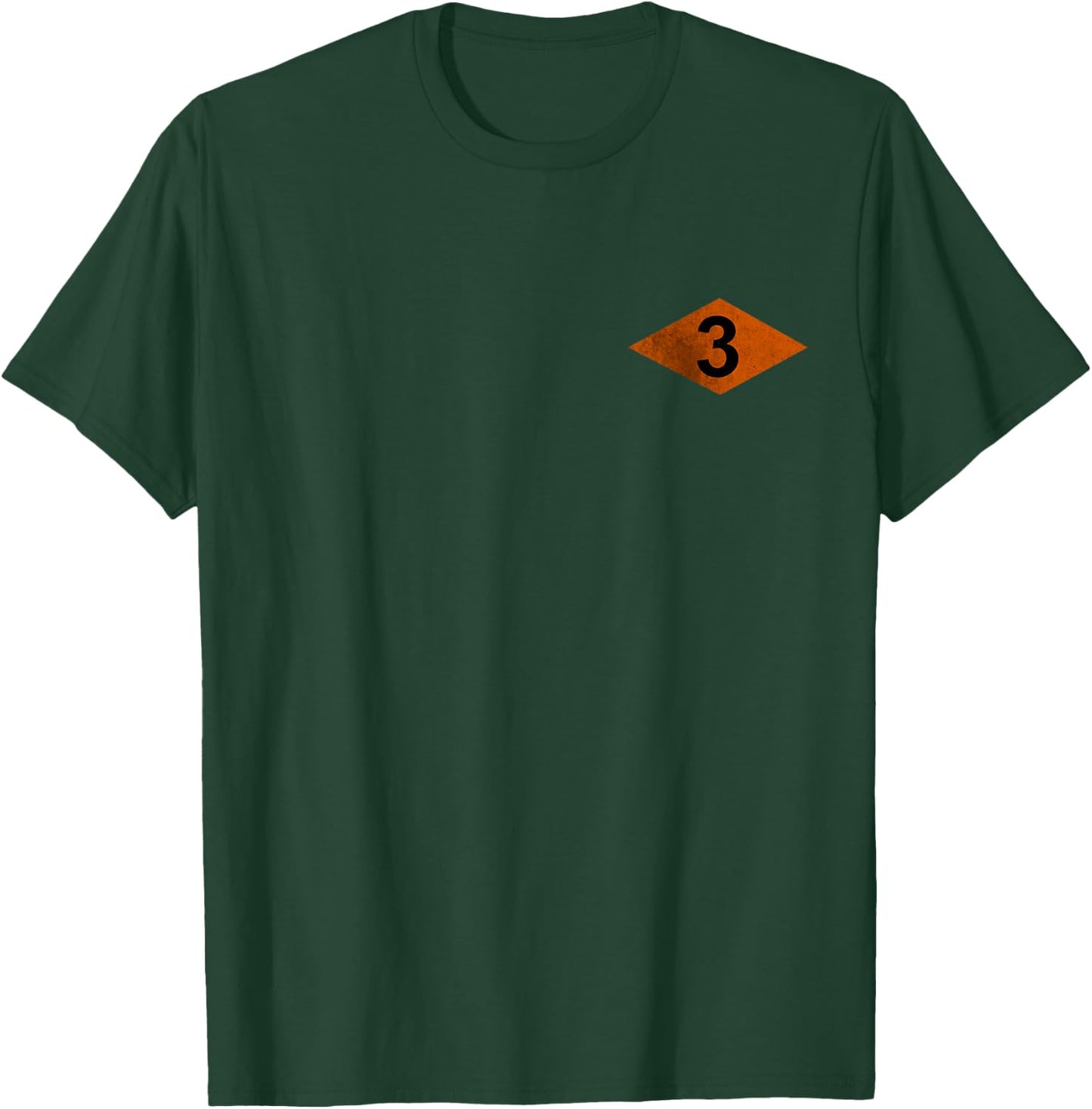 Vintage Ranger Diamond 3rd Battalion RLTW Logo Military Papa T-Shirt - T-Shirt | Forest