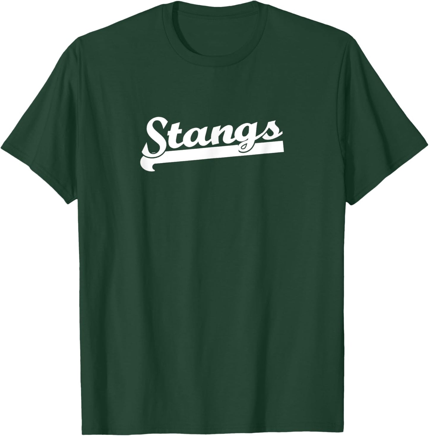 STANGS Sports Team Fan Style T-Shirt - T-Shirt | Forest