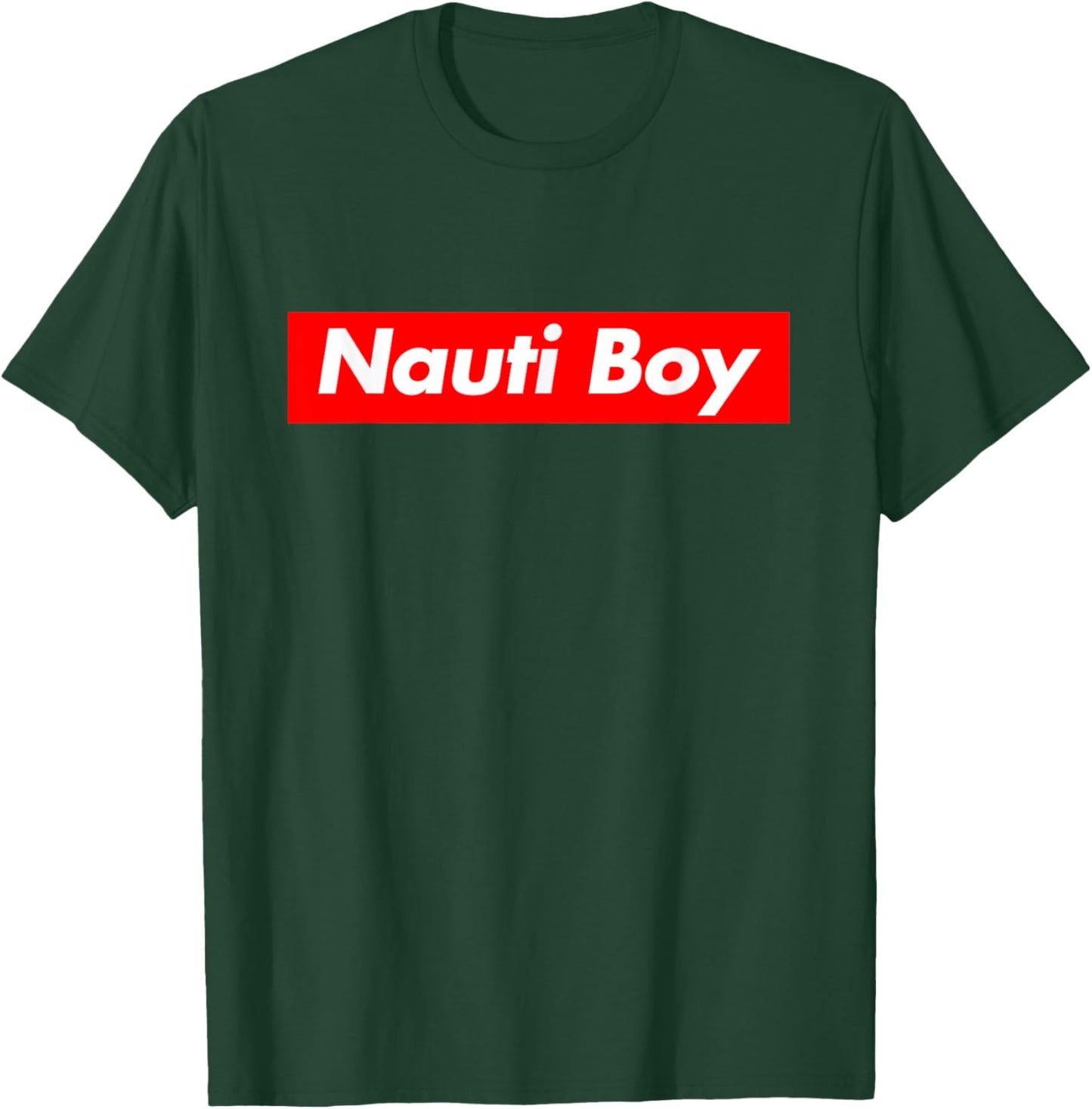 Nauti Boy - Men's Boat Cruising T-Shirt - T-Shirt | Forest