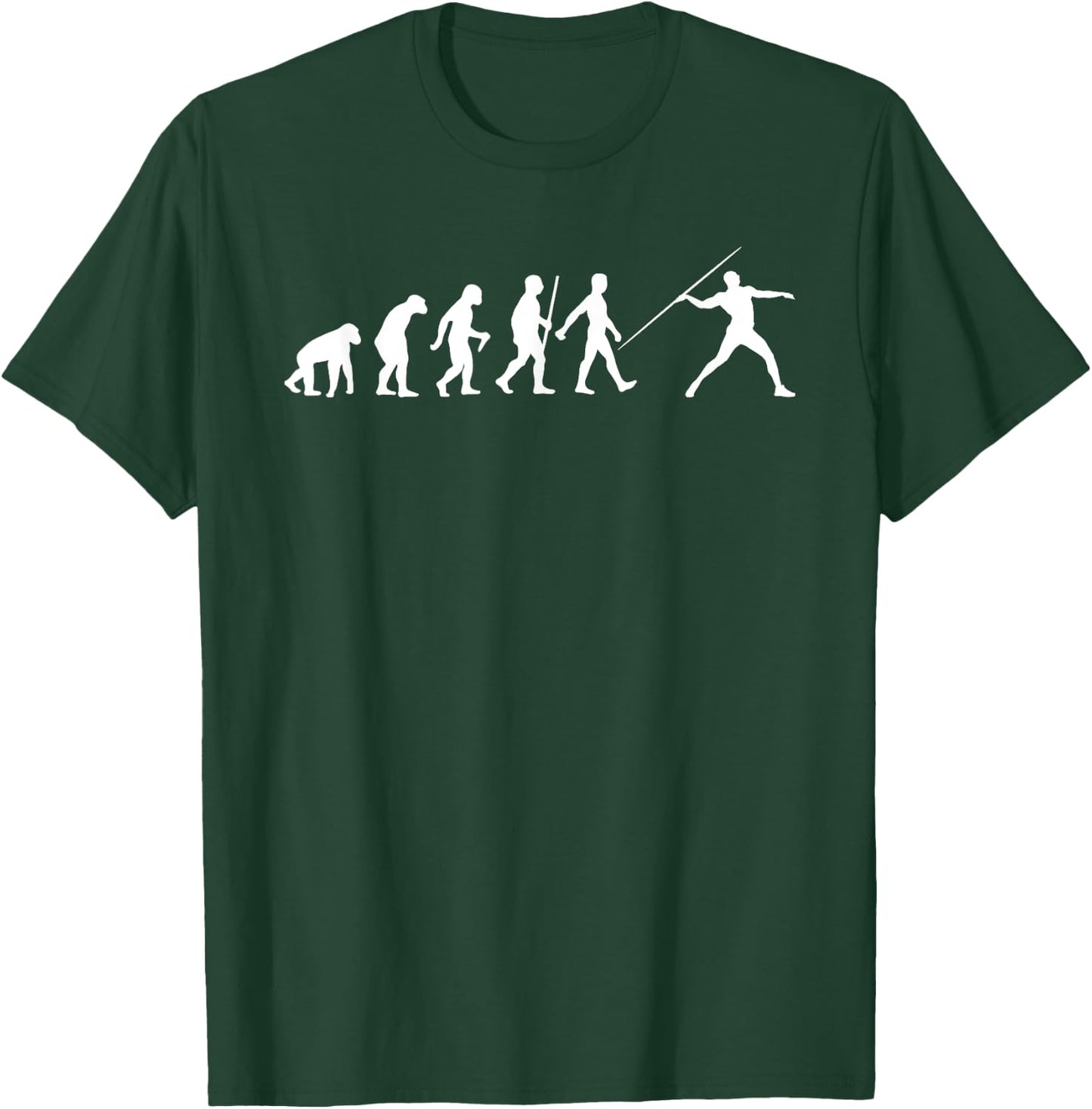 Javelin Thrower Art Women Track And Field Javelin T-Shirt - T-Shirt | Forest