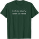 Funny Motivational Life Is Short, Make It Sweet T-Shirt - T-Shirt | Forest