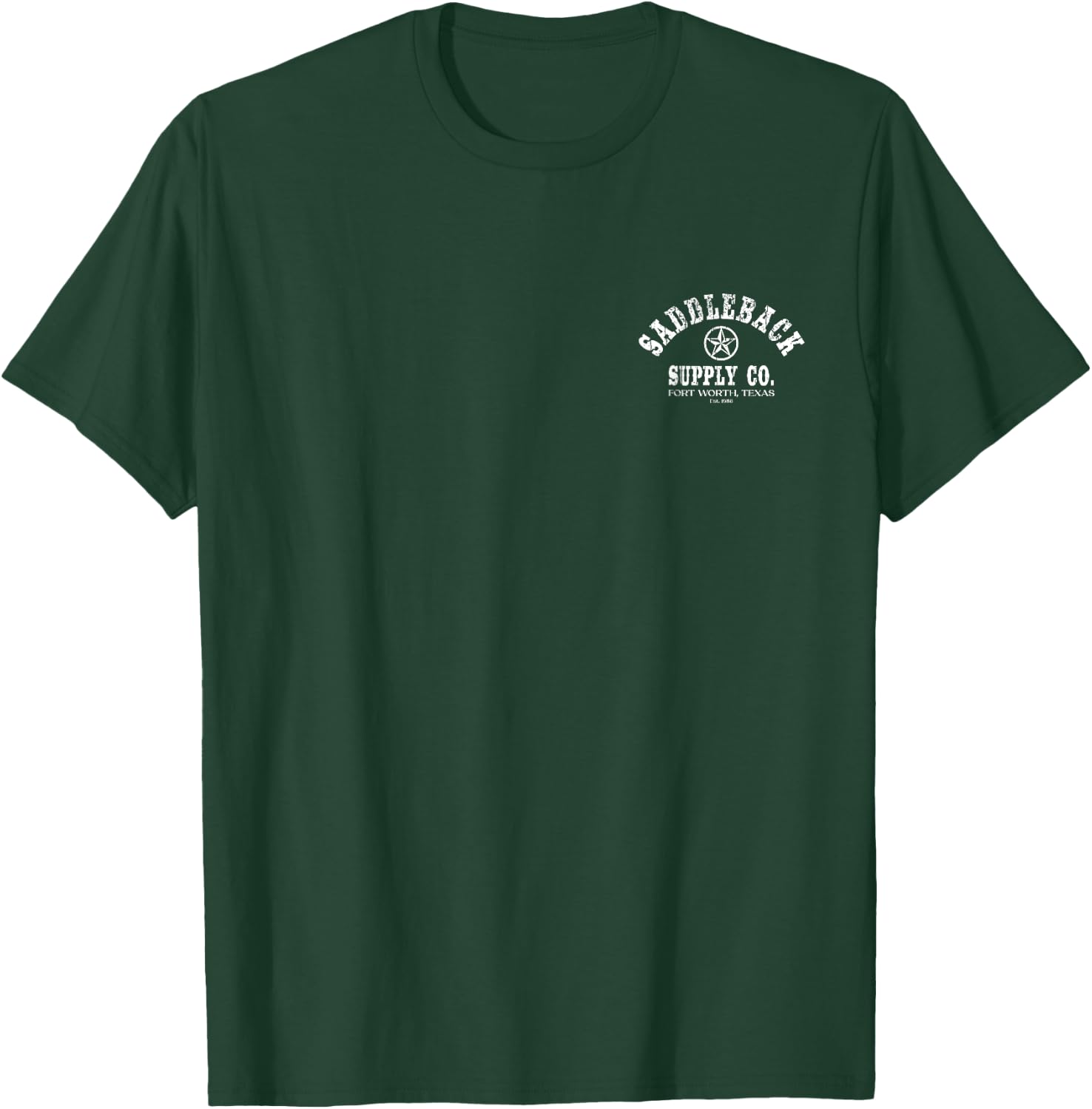 Saddleback Hunting Dog Hunting, Ranching Lightweight Graphic Men Women Girls Kids T-Shirt - T-Shirt | Forest