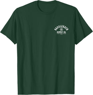 Saddleback Hunting Dog Hunting, Ranching Lightweight Graphic Men Women Girls Kids T-Shirt - T-Shirt | Forest