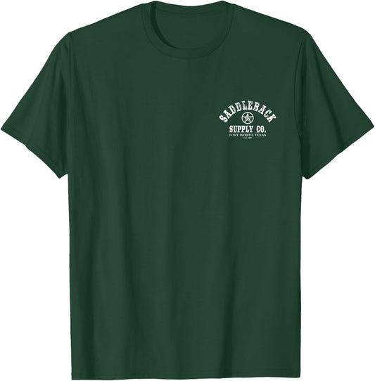 Saddleback Hunting Dog Hunting, Ranching Lightweight Graphic Men Women Girls Kids T-Shirt - T-Shirt | Forest