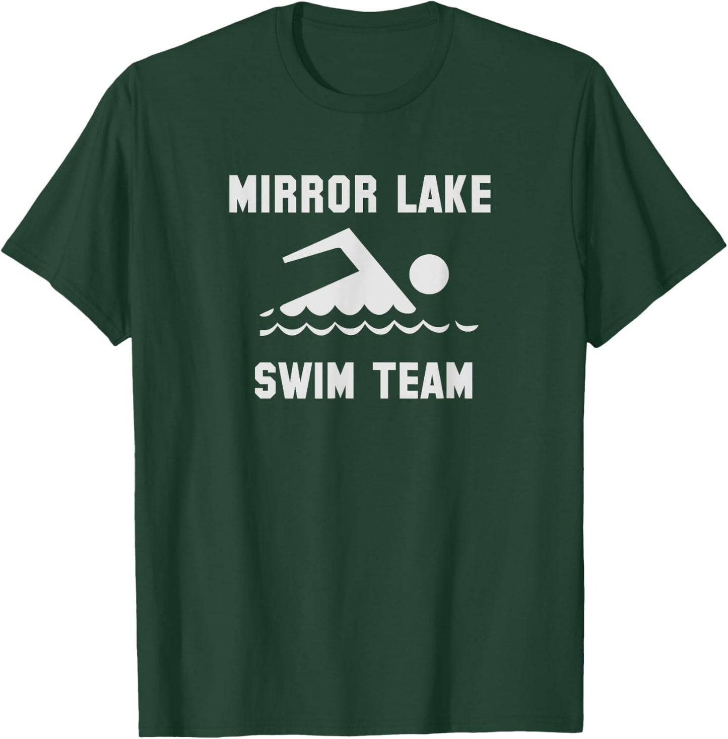 Mirror Lake - Columbus, Ohio Swim Team T-Shirt - T-Shirt | Forest