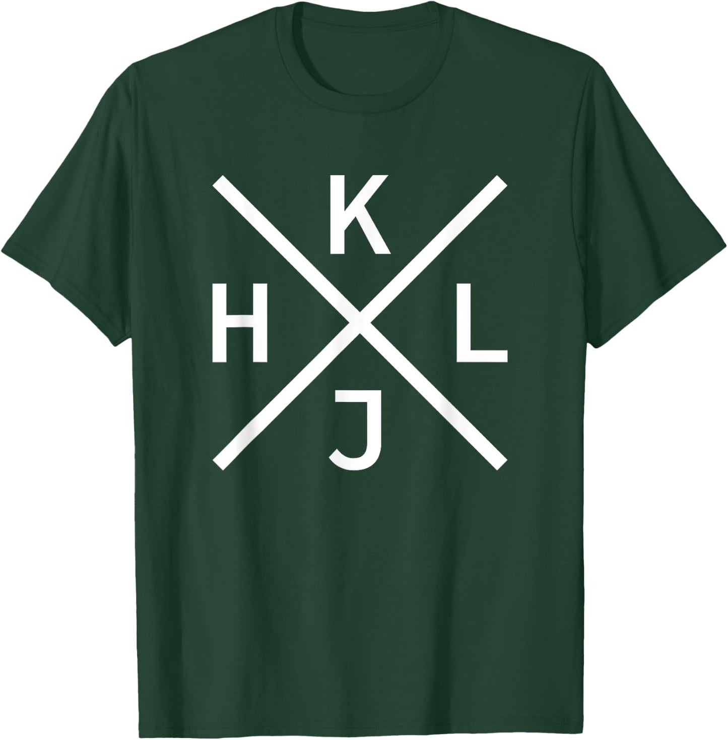 HJKL Design for Programmers Using vi/Vim - White Graphic T-Shirt - T-Shirt | Forest