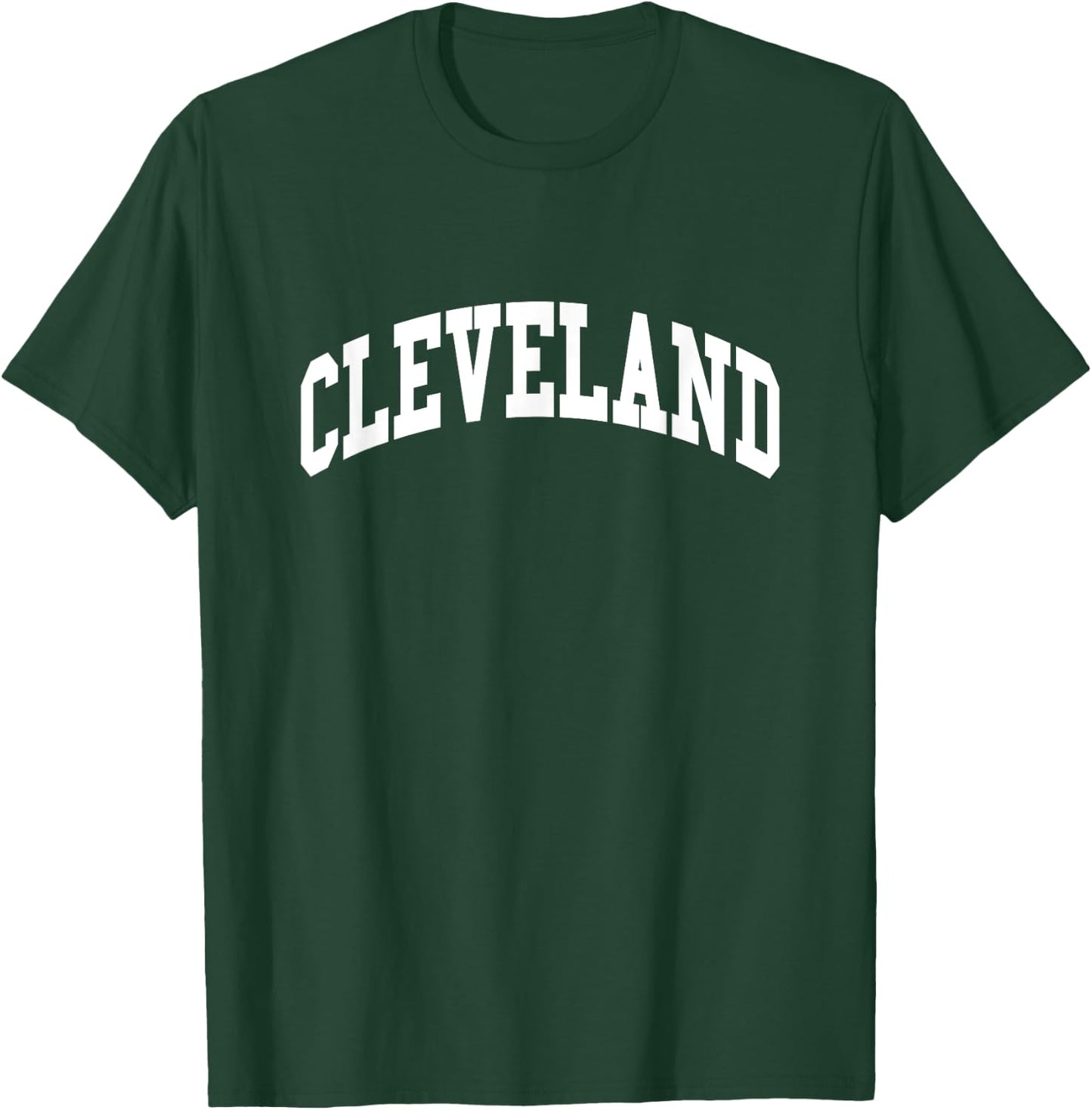 CLEVELAND - Throwback Design - Classic T-Shirt - T-Shirt | Forest