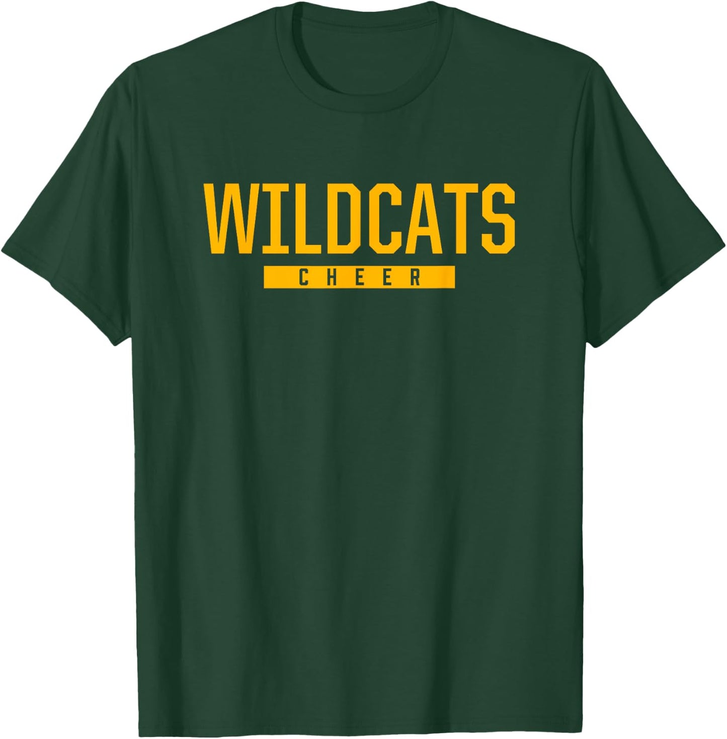 Hixson Wildcats Cheer HS T-Shirt - T-Shirt | Forest