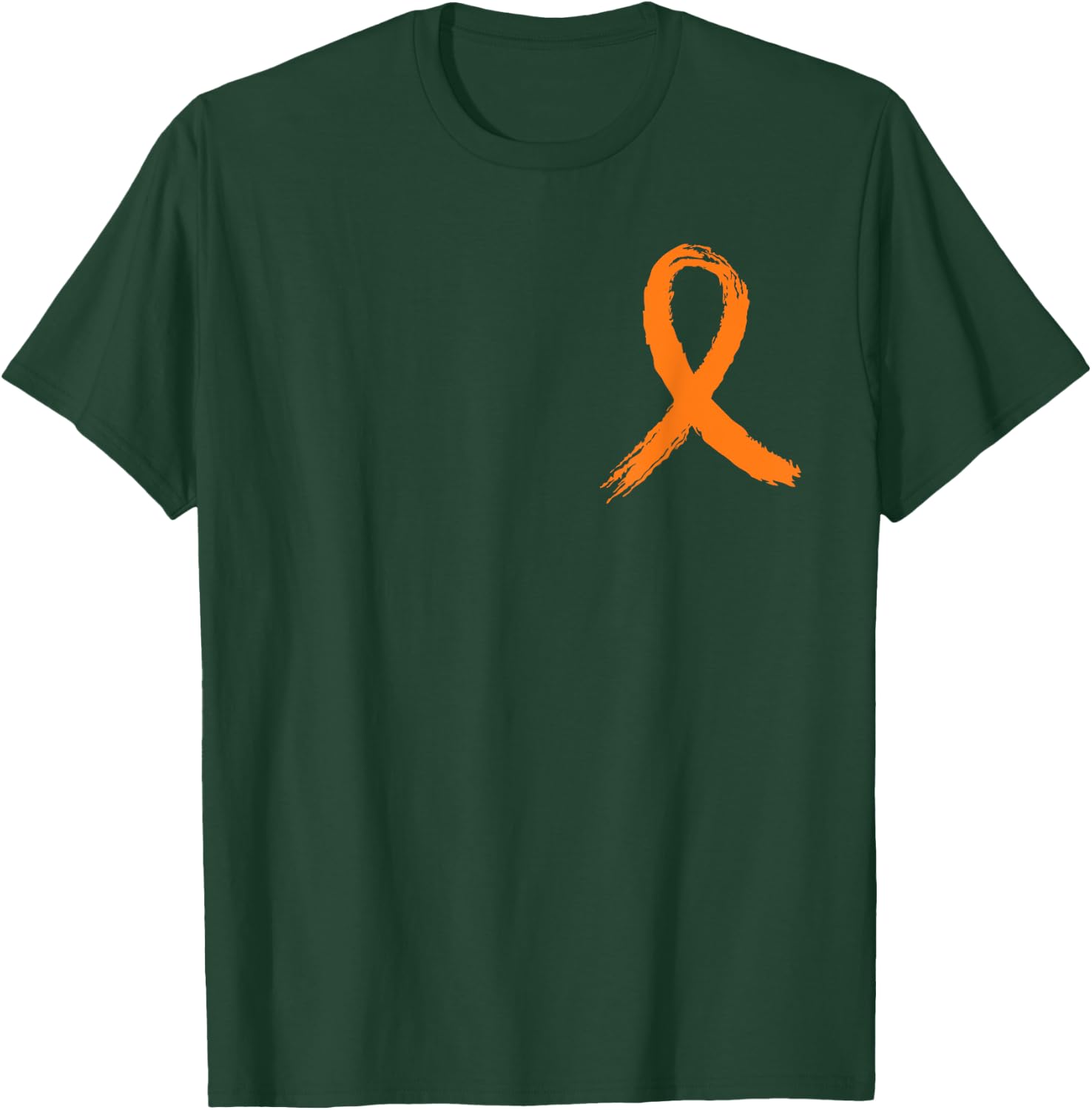 Front and Back Graphic Leukemia Awareness Father In Law Flag T-Shirt - T-Shirt | Forest