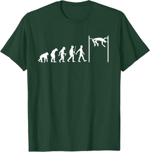 Funny High Jump Art Women Track & Field High Jumping T-Shirt - T-Shirt | Forest