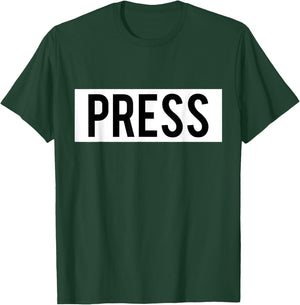 Press Journalist Palestine Press Palestinian Press T-Shirt - T-Shirt | Forest