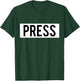 Press Journalist Palestine Press Palestinian Press T-Shirt - T-Shirt | Forest