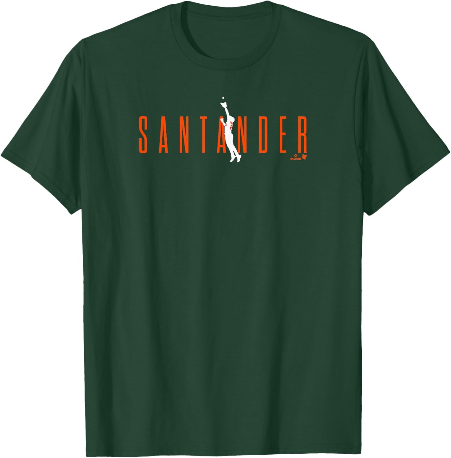 Anthony Santander - Air Santander - Baltimore Baseball T-Shirt - T-Shirt | Forest