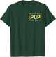Pop Est. 2024 Pop 2024 Logo New Pop Fathers Day T-Shirt - T-Shirt | Forest