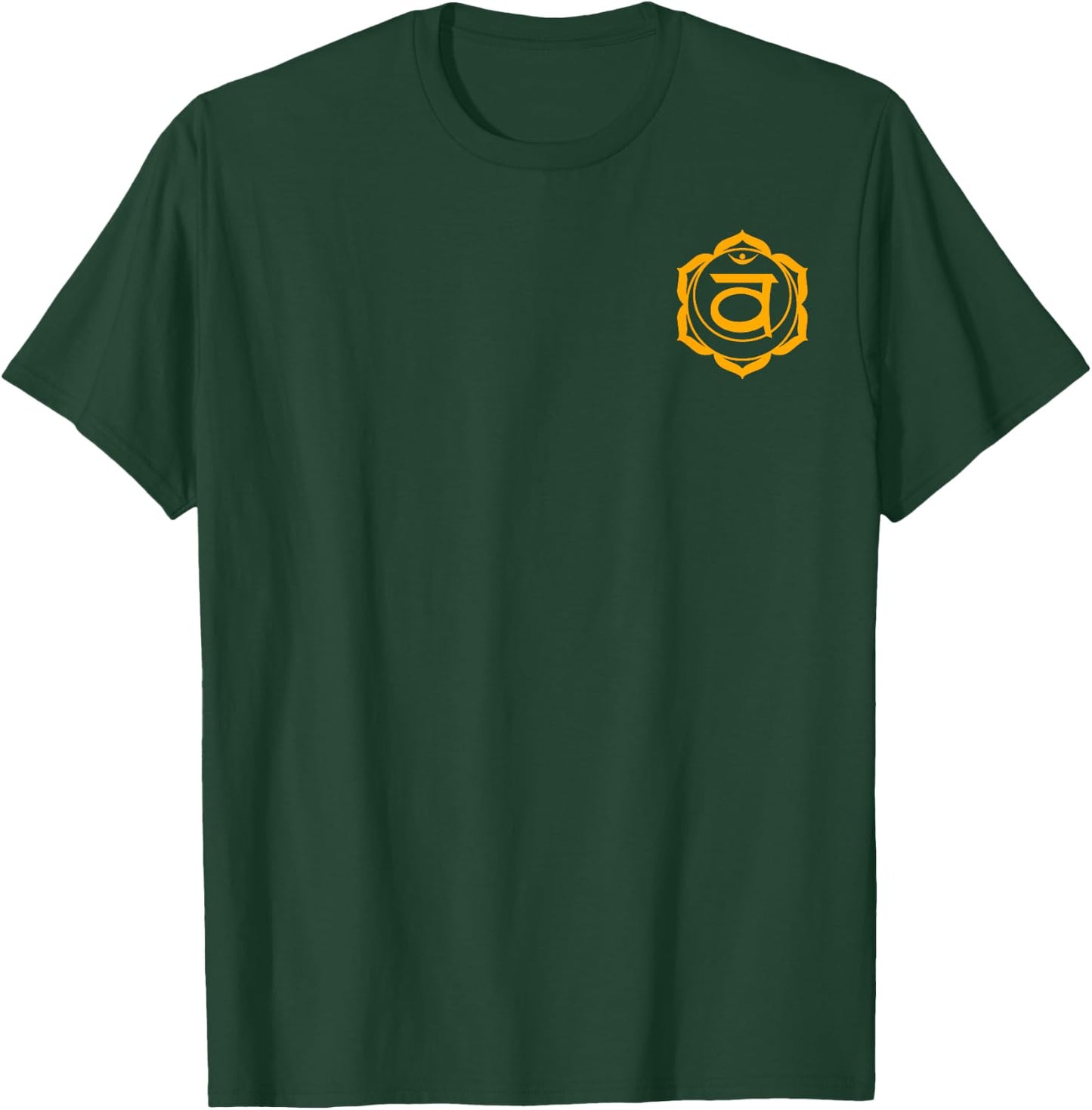 Svadhishthana Sacral Chakra Yoga - Small Print T-Shirt - T-Shirt | Forest