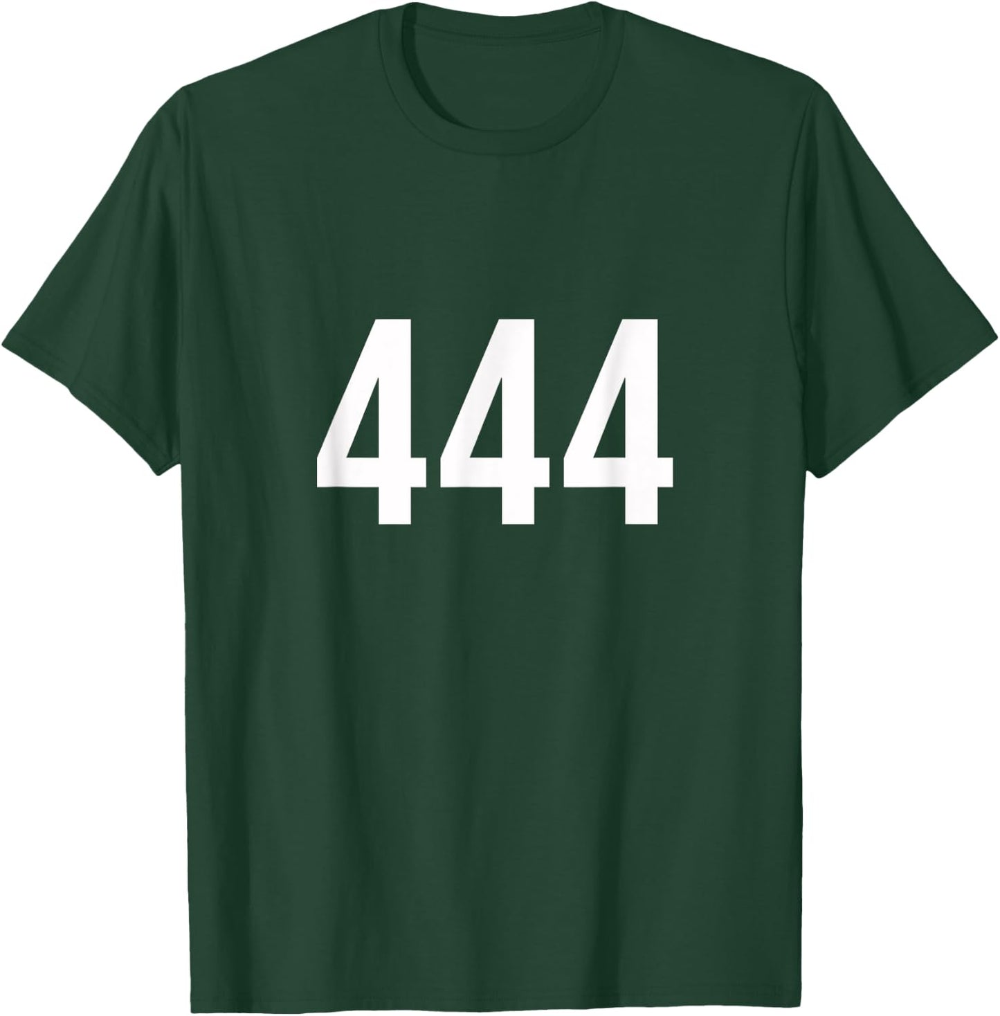 Angel Number 444 Numerology Mystical Spiritual Number T-Shirt - T-Shirt | Forest