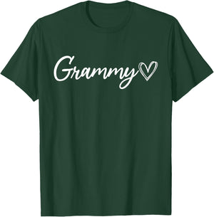 Grammy shirt for Grandma Grammie Grandmother Announcement T-Shirt - T-Shirt | Forest
